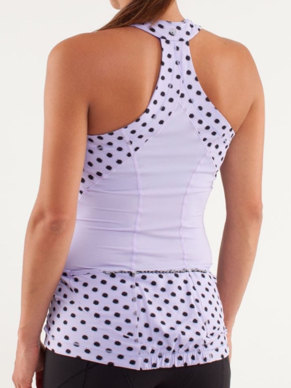 Lululemon Velo Vixon Sleeveless Jersey Zip Front Tank